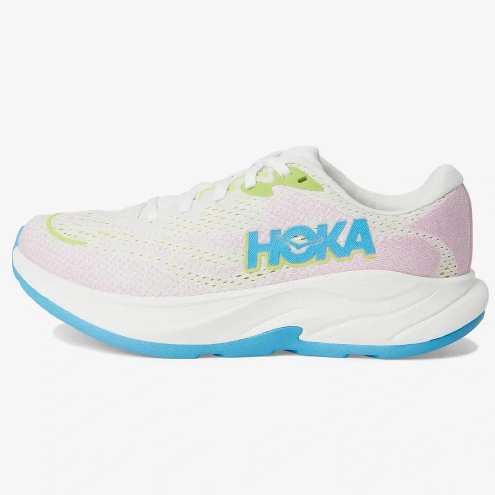 BNWT !! Hoka One One Rincon 4 :: Frost / Pink Twilight - Picture 3 of 3
